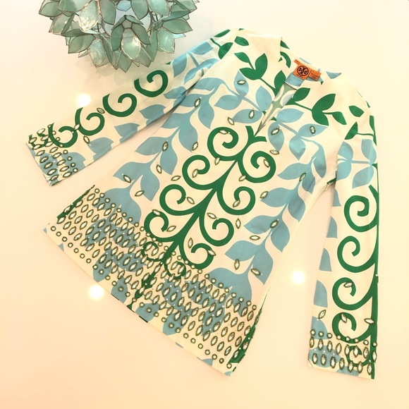 Tory Burch Dresses & Skirts - TORY BURCH Taj Tunic Mini Dress w/ Beading!